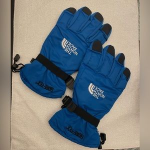 Never used North Face snow/winter gloves. No stain and no holes